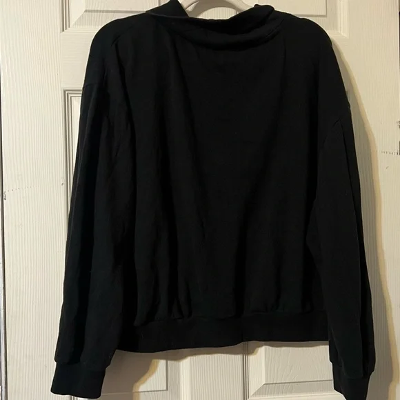 PINK Victoria's Secret Black Women's Sweatshirt - Picture 6 of 7